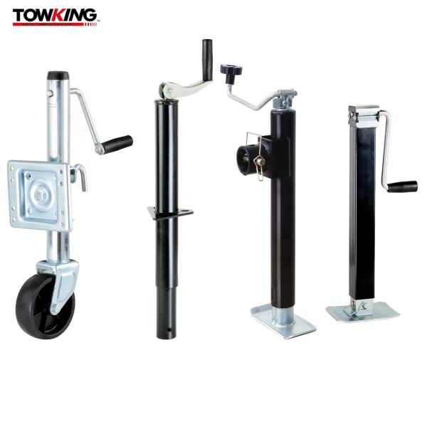 Buy cheap Side Wind 2k Capacity Agricultural Trailer Jacks With Footplate from wholesalers
