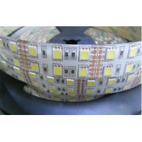 Buy cheap white color 5050 120leds/m ip65 silicon rubber double row led strip product