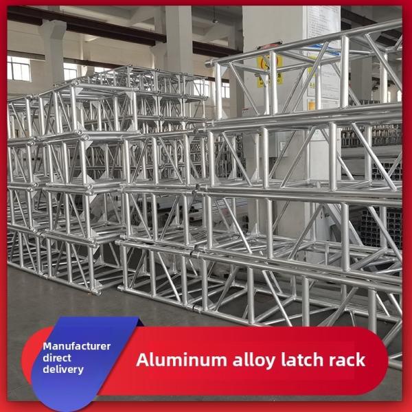 Quality 12m Height Telescopic Mobile Aluminum Truss Tower Easy Assemble for sale