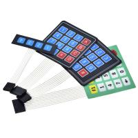 Buy cheap 16 Key Membrane Switch Keypad 4 * 4 Matrix Keyboard For DIY KIT product