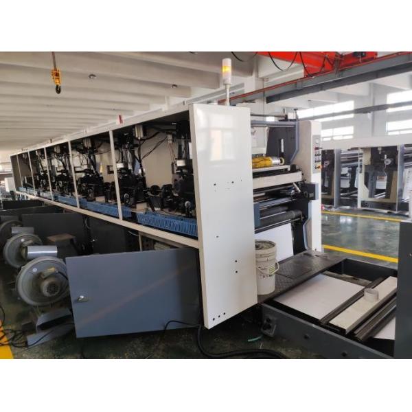China Max. Die-Cutting Width 900mm 8 Color Flexo Printing Machine with Printing Repeat 286-1200mm on sale China Max. Die-Cutting Width 900mm 8 Color Flexo Printing Machine with Printing Repeat 286-1200mm on sale