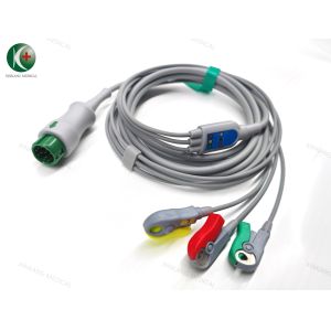 Buy cheap Compatible Mindray T5 12pin 3leads Clip IEC from wholesalers
