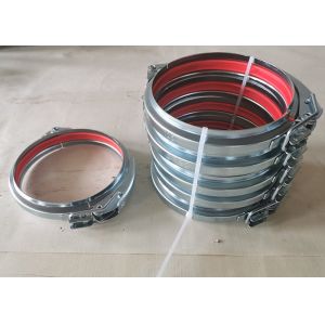Buy cheap 300mm Quick Release Lever Clamp Galvanized Ductwork Duct Clips With Lock from wholesalers