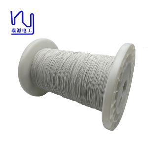 Buy cheap Ustc155 0.1mm * 65 Silver Litz Wire Nylon Served from wholesalers