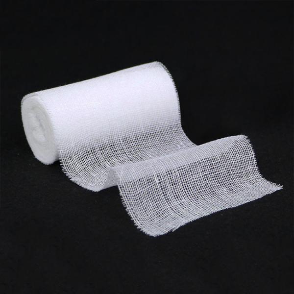 Buy cheap First Aid PBT Bandage Bleached Elastic Gauze Bandage Conforming from wholesalers