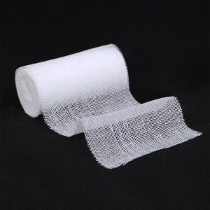Buy cheap First Aid PBT Bandage Bleached Elastic Gauze Bandage Conforming from wholesalers
