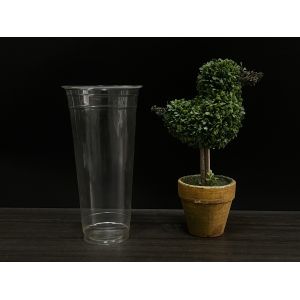 OEM Clear Sustainable Coffee Cups Bio Plastic Cup In Bulk