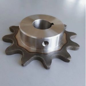 Buy cheap Basic Customization Carbon Steel Simplex Plate Wheels Roller Chain Sprocket from wholesalers