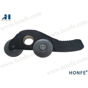 Buy cheap 912509176 Sulzer Loom Spare Parts Steel Roller Lever from wholesalers