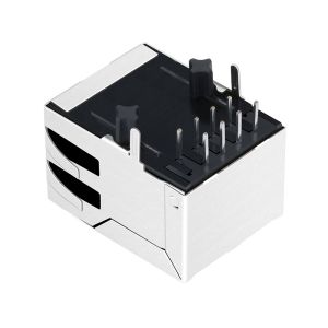 Buy cheap 6605424-1 LPJ0064CNL 100Base-T Magnetic RJ45 Jack Through Hole from wholesalers