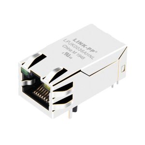 Buy cheap 0826-1A1T-43-F 1000Base-T Magnetic RJ45 Jack With 8P8C Connector LPJK0036AHNL from wholesalers