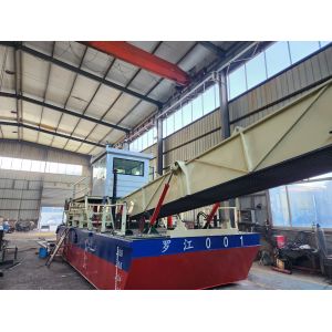 Buy cheap Hydraulic Aquatic Weed Harvester 1.8m Cutter 5 CBM Hopper from wholesalers