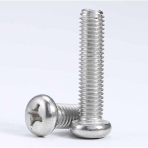 Buy cheap Corrosion Resistant 304 Stainless Steel Screws M8 Cross Recessed Head Machine Screw from wholesalers