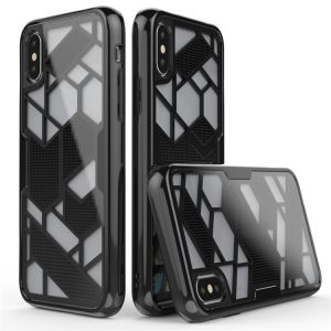 China 2017 Geometry Pattern Hybrid Shockproof Dual LayersTPU PC Mobile Phone Case For iPhone X on sale