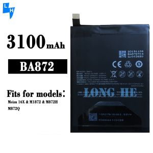 100% Compatible Smartphone Battery Replacement for Meizu 16X M1872 M872H M872Q