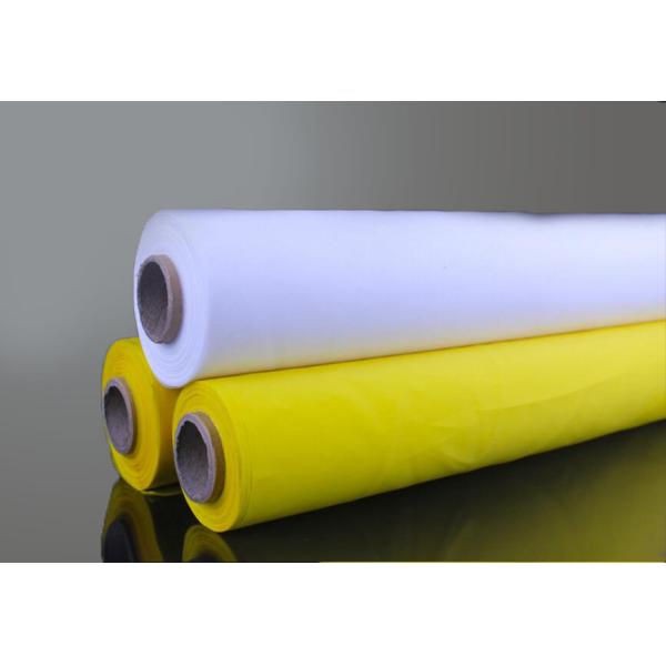 Quality Wear Resist Silk Screen Fabric Mesh , 380mesh 150T- 31dia Polyester Printing Mesh for sale