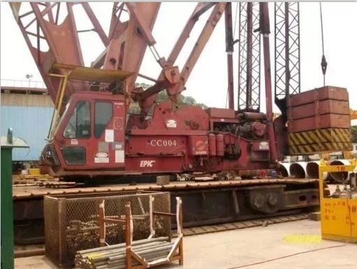 Buy cheap 250ton used manitowoc crawler crane M250 with good condition from wholesalers