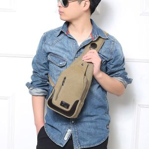 Buy cheap New Men's One Shoulder Strap Chest Bag from China from wholesalers