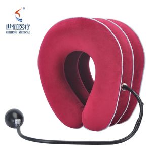 Buy cheap Adjustable Soft Rubber Inflatable Cervical Collar Neck Brace Support from wholesalers