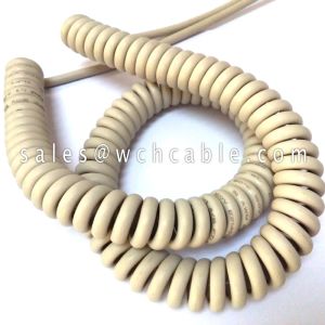Buy cheap LSZH Compliant TPEE-jacketed Spring Spiral Cable UL20841, UL20820, UL20806 from wholesalers