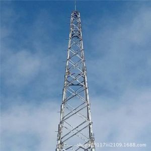 Buy cheap Four Legged Self Supporting 80m Lattice Steel Tower from wholesalers