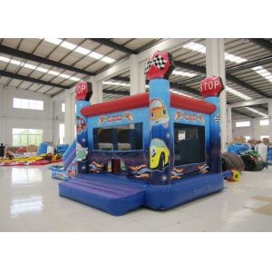 Buy cheap Hot sale inflatable car house jumping PVC material inflatable jumping house 4 in 1 inflatable bouncy house for sale from wholesalers