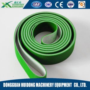 Buy cheap Green Rubber Conveyor Belt PVC Pattern Conveyor Belt Ribbed Custom Design from wholesalers