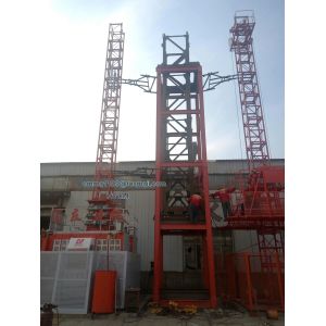 Internally Climbed Luffing Tower Crane D4522 6T or 8T Load Capacity 45m Jib