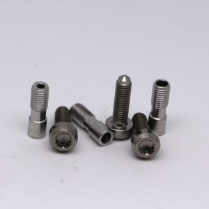 Buy cheap WLL CNC Stainless Steel Parts Customized Titanium Micro Screws from wholesalers