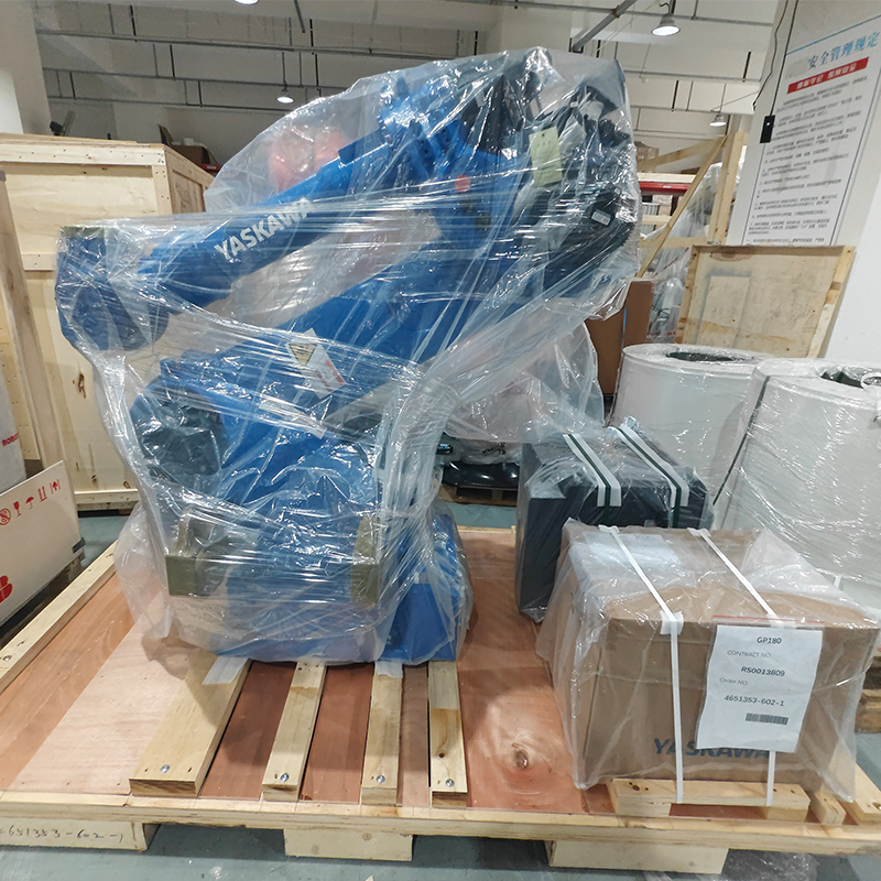 Buy cheap Programming YASKAWA 6 Axis Industrial Robotic Arm Machine Tending Machine Automation Robot Workstation With Gripper from wholesalers