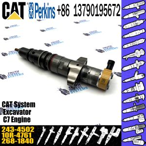 Buy cheap Common Rail Inyectores Diesel Engine spare parts Fuel Diesel Injector Nozzles 243-4502 For Cat engine from wholesalers