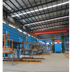 Vacuum Sealing V Method Foundry Production Line With Electric Control System