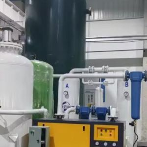 Buy cheap Industrial PSA Oxygen Generator with 0.1-0.8MPa Pressure and ≥90%±3% Oxygen Purity for Laser Cutting product