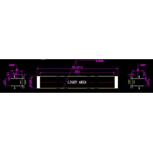 Buy cheap Customized PIN Connector Vehicle HTN Lcd Seven Segment Display from wholesalers