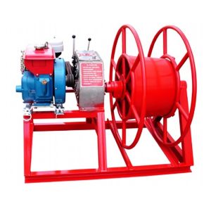 Buy cheap 3600rpm Speed 5 Ton Power Puller Winch Wire Take Up With GX160 Gasoline Engine from wholesalers