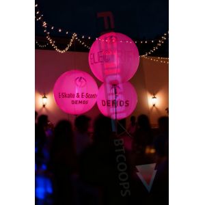 Decoration Inflatable Lighting Ball 400W RGB White Light w/DMX512 Ideal Balloon