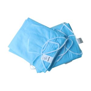 Buy cheap EO Sterilization Apron Style Exam Disposable Dressing Gowns from wholesalers