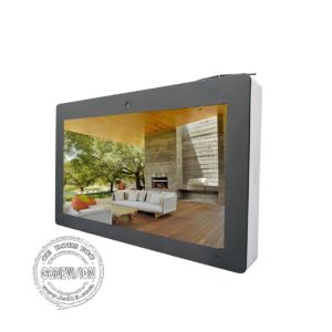 2000 Nits Outdoor Digital Signage Display Back Mounted Refrigeration System 43