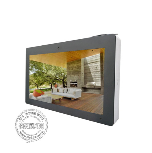 2000 Nits Outdoor Digital Signage Display Back Mounted Refrigeration System 43