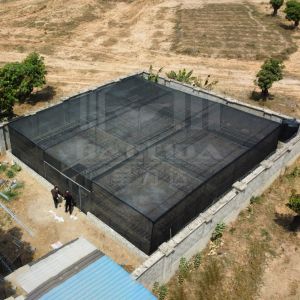 Integrated Temperature Control Net Shading Rectangle Greenhouse with Full