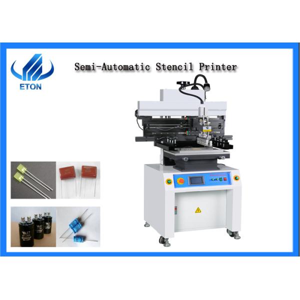 Automatic Solder Paste Printing Machine , Solder Stencil Printer AC220V 50 /