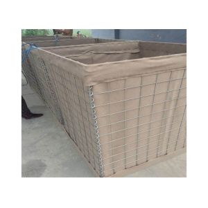Buy cheap Gabion Wall Water Bank 10x12 Mesh Galfan Bastion Barrier from wholesalers