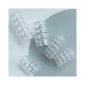 Buy cheap Layers Optional Layers 5ml 10ml Plastic Cream Jar in Customized Colors and Layers for PS from wholesalers