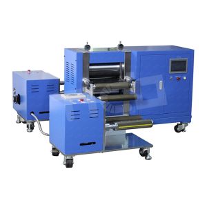 Buy cheap Roll To Roll Hydraulic Battery Calendering Machine With Winding Unwinding Device from wholesalers