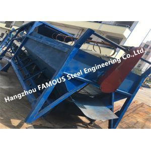 Structural Steel Frames For Stacker Feed Conveyor And Bridge Reclaimer Hopper