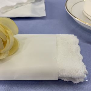 Buy cheap Single Pack Folded Terry Cotton Refreshment Towel from wholesalers