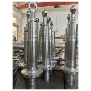 Buy cheap Custom Hydraulic Cylinder 30MPa Pressure 600mm Stroke from wholesalers