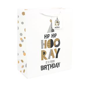 Buy cheap Birtday party paper bag custom hot stamping cash on sale wholesale from wholesalers