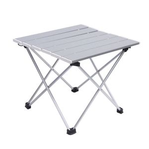 Leisure Time Portable Outdoor Aluminum Folding Camping Garden Picnic Table Carry