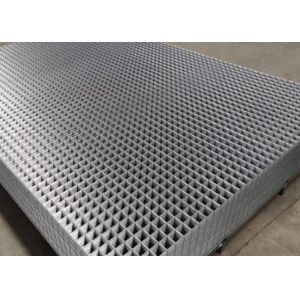 Buy cheap 2.5mm 1.8x2.4m Galvanized Welded Mesh Panel For Construction Temp Fence from wholesalers